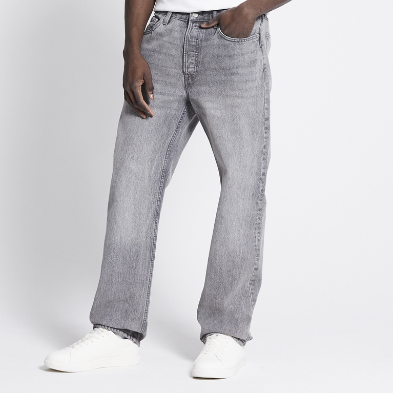 Relaxed straight jeans "Seattle" Grey 2
